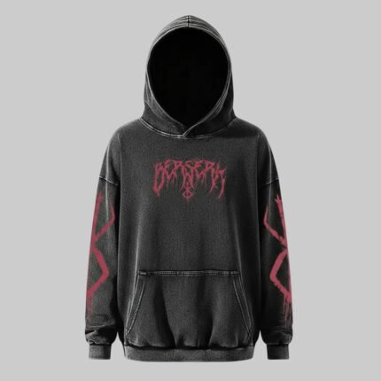 Eclipse Warrior Acid Wash Hoodie