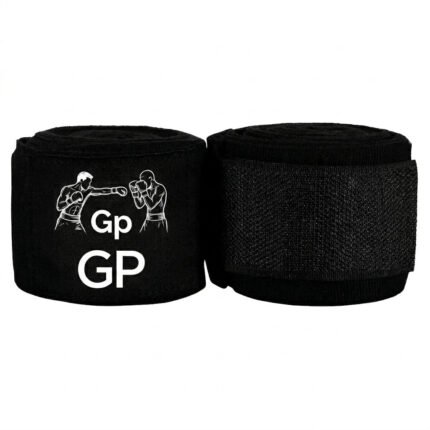 Gulposh Premium Fighter Series Boxing Hand Wraps (Stealth Black Edition)
