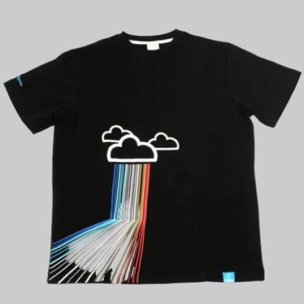 Gulposh Industries "Rainbow Cloud" Creative Graphic Tee