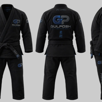 GULPOSH "Apex Stealth" Premium BJJ Gi (Carbon Black Edition)