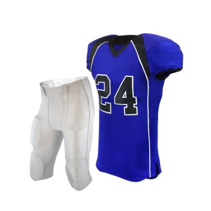 "Royal Stealth" American Football Uniform.