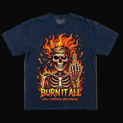 "Burn It All" Graphic Tee