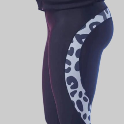 Gulposh Luxe "Safari Contour" Sublimated Panel Leggings