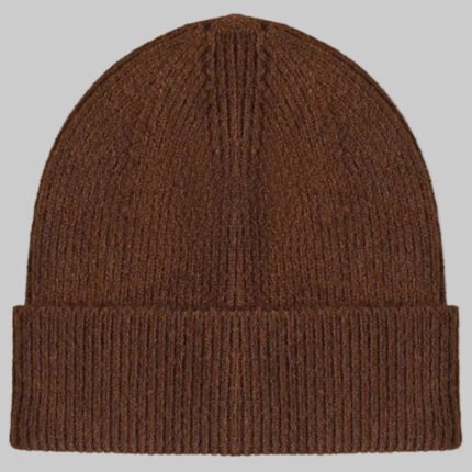 Cabin Ribbed Beanie (Brown)