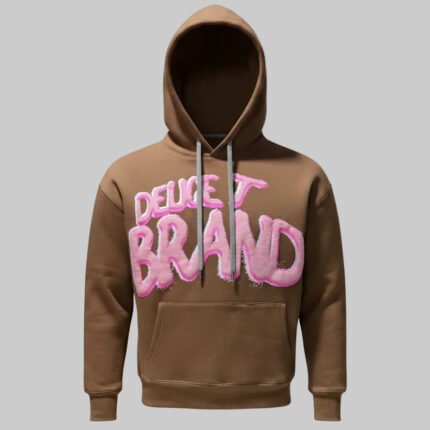 Deuce Brand "Pink Frost" Bubble Hoodie