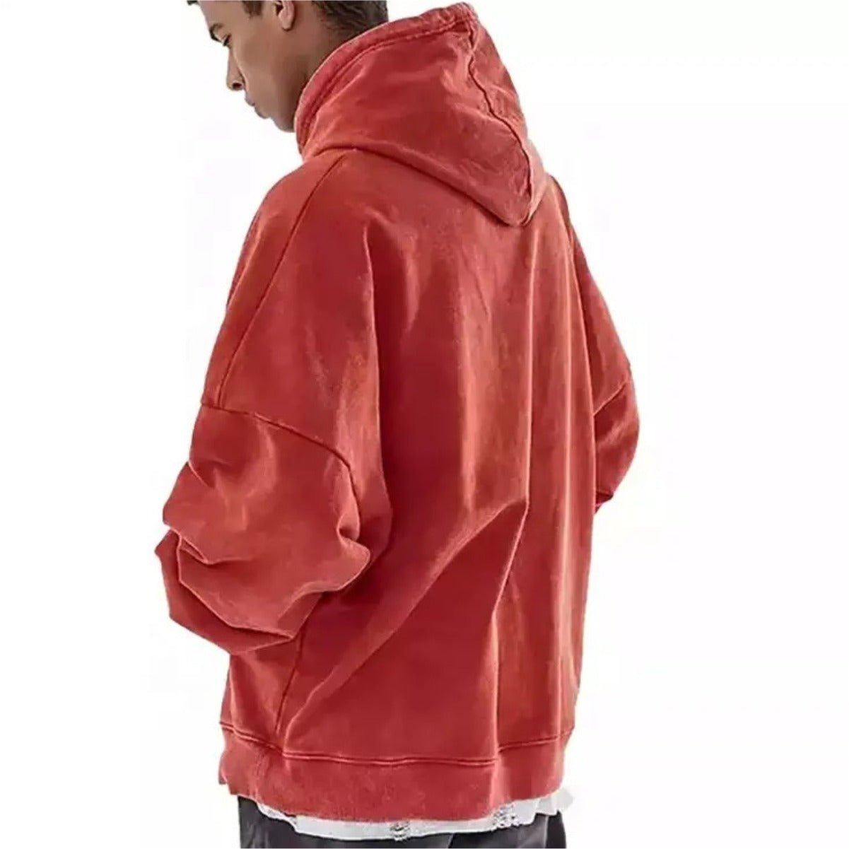 "BL" Signature Acid-Wash Embossed Hoodie - Image 2