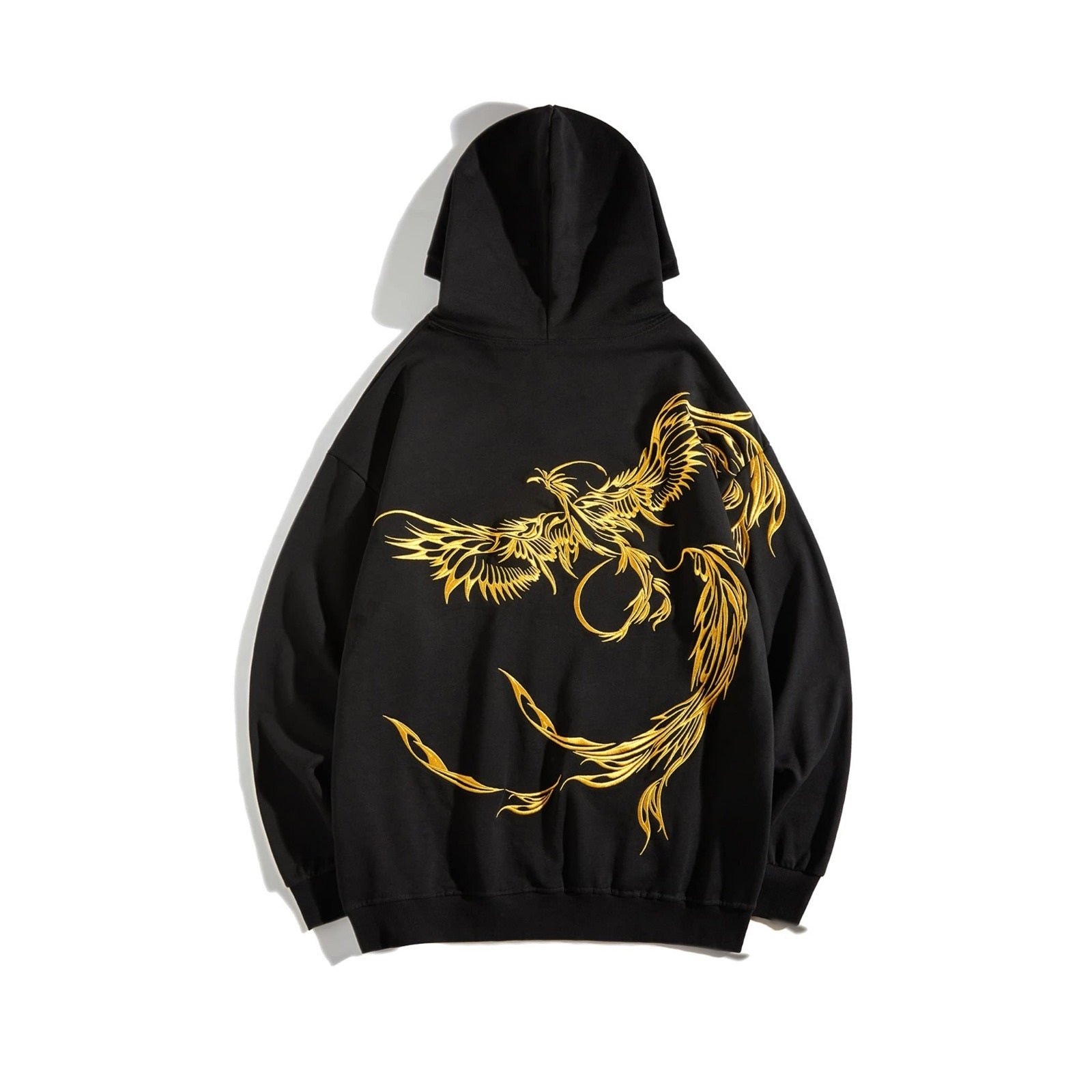 Men’s "Phoenix Rising" Custom Oversized Streetwear Hoodie